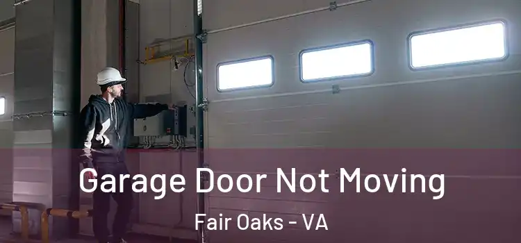  Garage Door Not Moving Fair Oaks - VA